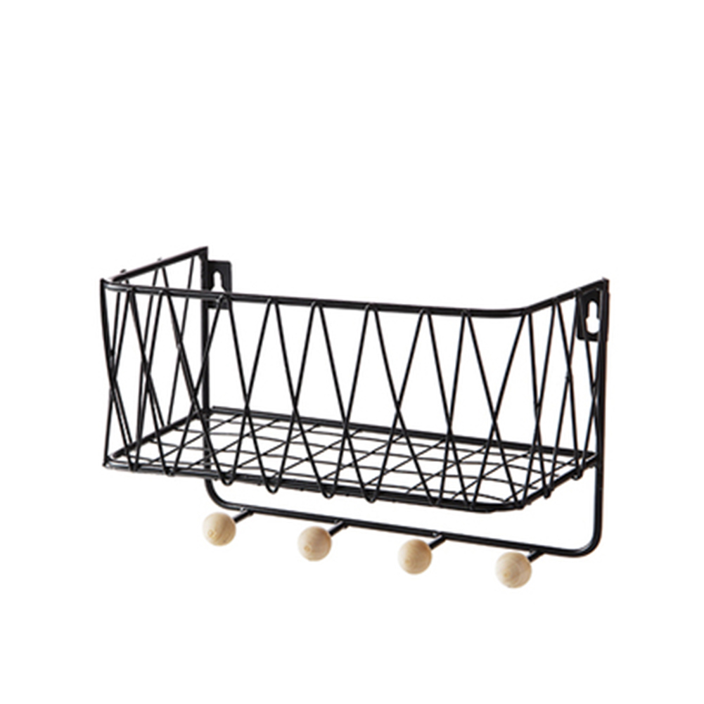 Over Kitchen Door Storage Basket Rack Undershelf Hang Organiser
