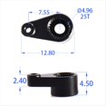 thumbnail image 2 of RC, Brazo de Dirección de Metal DIY para Coche de Deriva para Engranaje de Dirección D1802MG 5G, 2 of 5