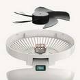 thumbnail image 4 of Boreal Craft Desktop Wall Mounted Fan Outdoor USB Fan Portable Folding Fan Oscillating Fan Wall Mount Outdoor Room Fan Growing Tent with Lights And Fan Little Fans with Clips Tent for Loft Bed Small, 4 of 7