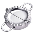 thumbnail image 2 of Stainless Steel Dumplings Maker Dumpling Molds Dumpling Skin Maker (9.5 Cm, 7.5 Cm) Chinese Dumpling Cutter Pie Ravioli Empanadas Press Mold (9.5, 7.5 Cm In Dumpling Press Mold), 2 of 7
