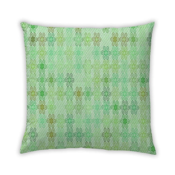 Ahgly Company Outdoor Square Contemporary Throw Pillow, 18 inch by 18 inch