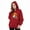 #H-Red, variant on ZHYou Halloween Sweatshirts For Women Stylish Pumpkin Skull Printed Long Sleeve Drawstring Hoodie Sweatshirt Fall Winter