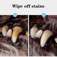 thumbnail image 2 of Greeniant Limpiador de Dientes de gato Cuidado de la salud Placa Quitamanchas Cabezas dobles Rascador Espátula Suministros para perros Greeniant PT0537-00B, 2 of 6