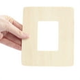 thumbnail image 2 of Unfinished Wood Picture Frame Cutouts (24 Pack): Create Your Own Masterpieces, 2 of 3