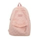 thumbnail image 3 of Mochila escolar Yuyangstore para mujeres y adolescentes rosa, 3 of 8