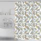 thumbnail image 1 of 2026 1pc Shower Curtain Cute Oranges Pattern Bath Curtain Anti Mildew Waterproof Polyester Bathroom Curtain 180x180cm, 1 of 5