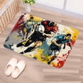 thumbnail image 5 of Football Non-Slip Polyester Door Rug, Machine Washable Door Carpet, Bath Rugs, 5 of 6