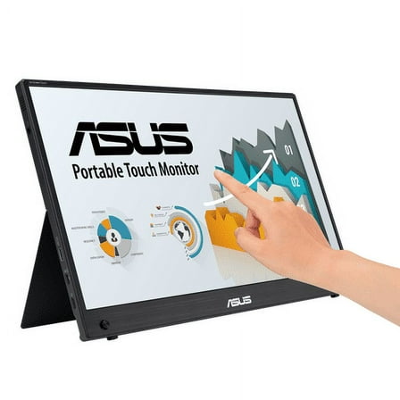 ASUS 15.6" ZenScreen Touch Portable Monitor in Black - MB16AMTR