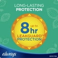 thumbnail image 3 of Always Ultra Thin Pads Size 1 Regular Absorbency Unscented with Wings, 96 Count, 3 of 8