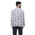 thumbnail image 4 of Atasi Kurta Traditionnelle en Coton Imprimé Col Mandarin pour Hommes Chemise Décontractée, 4 of 5