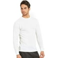 thumbnail image 2 of Men's Classic Waffle-Knit Heavy Thermal Top 3XL, White, 2 of 4