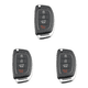 thumbnail image 1 of Carcasa para Llave Coche 4 Botones Funda Mando A Distancia Sonata I40 Tucson Color, 1 of 6