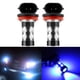 thumbnail image 3 of uds H11/H8 6000K azul 50W Kit de bombillas de faros LED luz antiniebla lámpara de conducción de coche, 3 of 9
