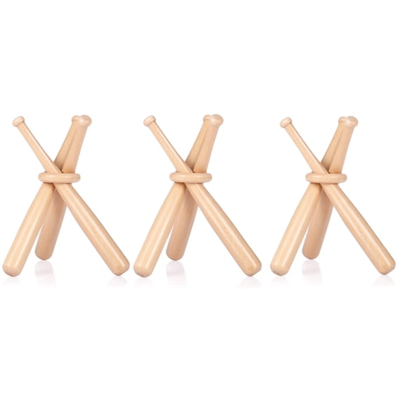 COREBAY 3-Piece Wooden Bat Display Stands, Decorative Centerpiece Supports For Sports Enthusiasts.