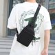 thumbnail image 1 of Bolso bandolera Hiroekza, bolso bandolera, bolso de pecho, bolso bandolera con orificio para auriculares, mochila con correa, mochila de senderismo, bolso bandolera multiusos, liquidación, 1 of 7
