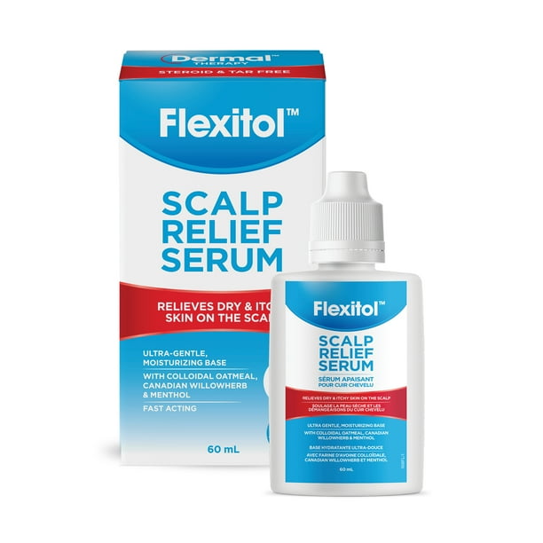 Flexitol Scalp Relief Serum for Itchy Scalp with 2 Colloidal Oatmeal