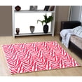 thumbnail image 2 of Furnish My Place Animal Print Rug - 7 ft. x 7 ft. Square, Zebra Wild At Heart, Nylon Rug for Patio, Garden, Hallway, Living Room, 2 of 5