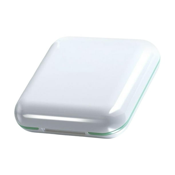 Estuche de retención Fácil de usar con tapa Contenedor de retención Caja de retención Mujer Niño Blanco Yuyangstore Caja de retención