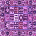 thumbnail image 1 of Ahgly Company Indoor Square Persian Purple Traditional Area Rugs, 4' Square, 1 of 4