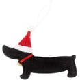 thumbnail image 4 of 4 Uds. Adornos colgantes para perros salchicha, figuritas de fieltro, decoraciones para árboles, artesanías de felpa y adornos navideños para decoración del hogar y fiestas, 4 of 5
