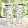 thumbnail image 2 of Mickey Mouse 40oz Tumbler, Disney Mickey Drinkware, Classic Disney Gifts for Her, Disney Insulated Travel Mug, Mickey Cartoon Tumbler, 2 of 3