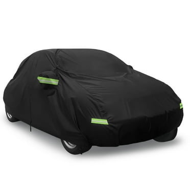 AUTOA Heavy Duty Waterproof Full Car Cover All Weather Protection Outdoor Indoor Use UV Dustproof for Auto, SUV, Sedan