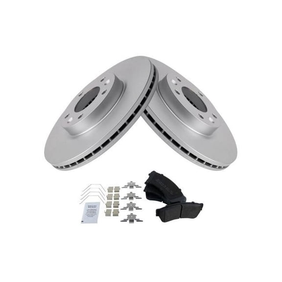 Front Brake Pad and Rotor Kit - Compatible with 2006 - 2012 Ford Fusion 2007 2008 2009 2010 2011