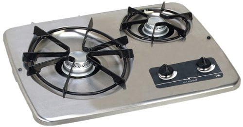 Atwood 56494 Dv 20s Stainless Steel Drop In 2 Burner Walmart Com