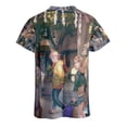 thumbnail image 3 of Jujutsu Kaisen - Nueva camiseta de manga corta con cuello redondo de verano para hombre, 3 of 4