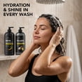 thumbnail image 5 of Botanic Hearth Biotin Shampoo & Collagen Conditioner Set | With Korean Ginseng, Turmeric, Coconut & Avocado Oils | Sulfate & Paraben Free Hair Care | For Men & Women | 16 fl oz Each, 5 of 10