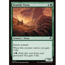MtG Innistrad Remastered Common Bramble Wurm #187