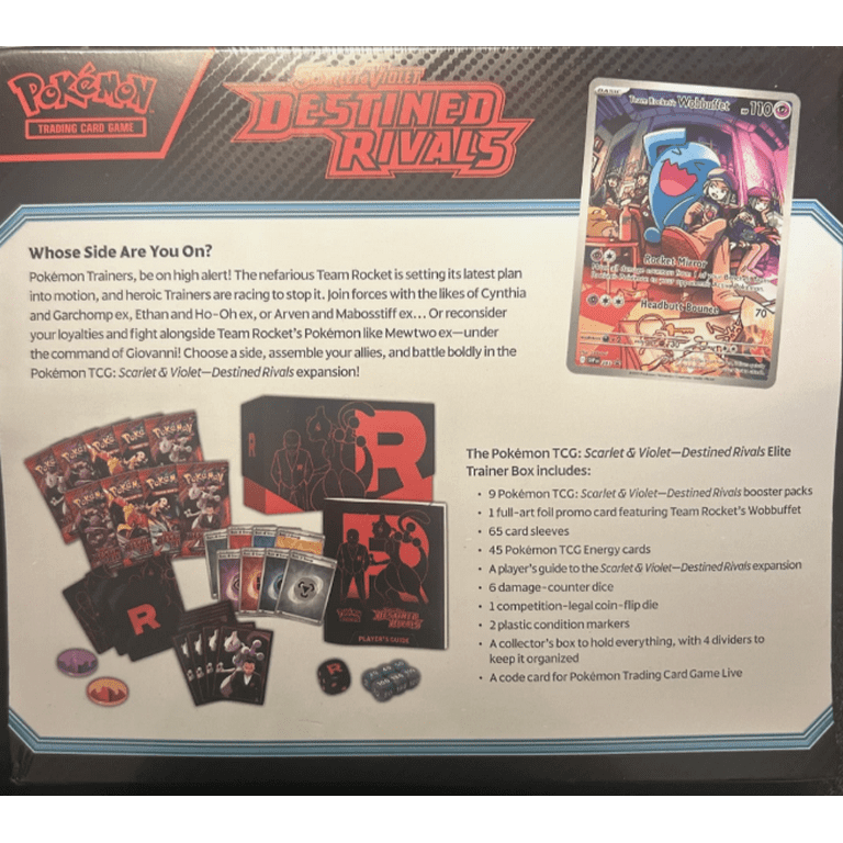 Pokemon TCG: Scarlet & Violet - Destined Rivals Elite