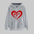 thumbnail image 2 of Fjofpr Women Clothes under $10 Womens Sweatshirt Pullover Women's Print Winter Hoodie Pullover Tops Long Sleeved Comfortable Sweatshirt, 2 of 5