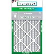 Filterbuy 13x21.5x4 MERV 8 Dust Defense, Pleated HVAC AC Furnace Air Filters (1-Pack)
