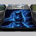 thumbnail image 4 of KUIFORTI Cool Wolf Car Seat Covers Full Set 4 Pcs Front Seats and Rear Bench Cover Protector Removable Automotive Accessories Easy to Install Universal for Cars Truck SUV Van, 4 of 7