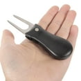 thumbnail image 6 of WASHWEPE Divot Repair Tool Practical Golf Divot Repair Fork Plastic Black 1Set 4.3x1.2in, 6 of 8