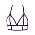 thumbnail image 1 of Brassiere Material Premium Cupsess Lencería Firfieza Apasionada Misterioso Dulce Regalo Romántico Atmósfera Moda Cupless Bras Oscuro Púrpura Speravity XX000635-06, 1 of 6