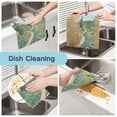 thumbnail image 2 of Yayeee 6 Pack Kitchen Dish Cloths for Washing Dishes Soft Absorbent Microfiber Towels, Garden Scene, 2 of 9