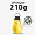 thumbnail image 3 of Yucurem Multi-purpose Climbing Rope 210g Throwing Bag for Tree Spelunking Mountaineering Essential (Yellow), 3 of 10
