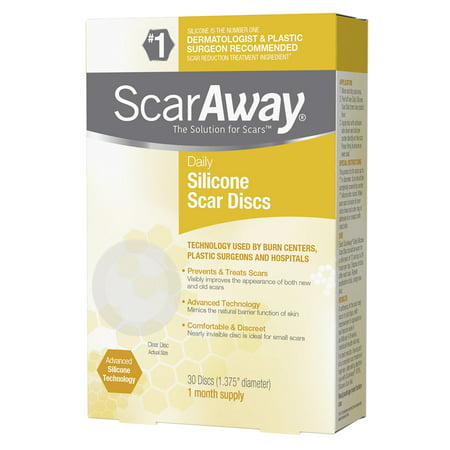 Scaraway Silicone Scar Sheet, 30 Ct