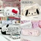 thumbnail image 2 of Estuche de lápices de dibujos animados HelloKitty, lindo estuche de lápices recto de pana Sanrio, caja de papelería Kawaii para estudiantes, regalo de cumpleaños para niños, 2 of 4