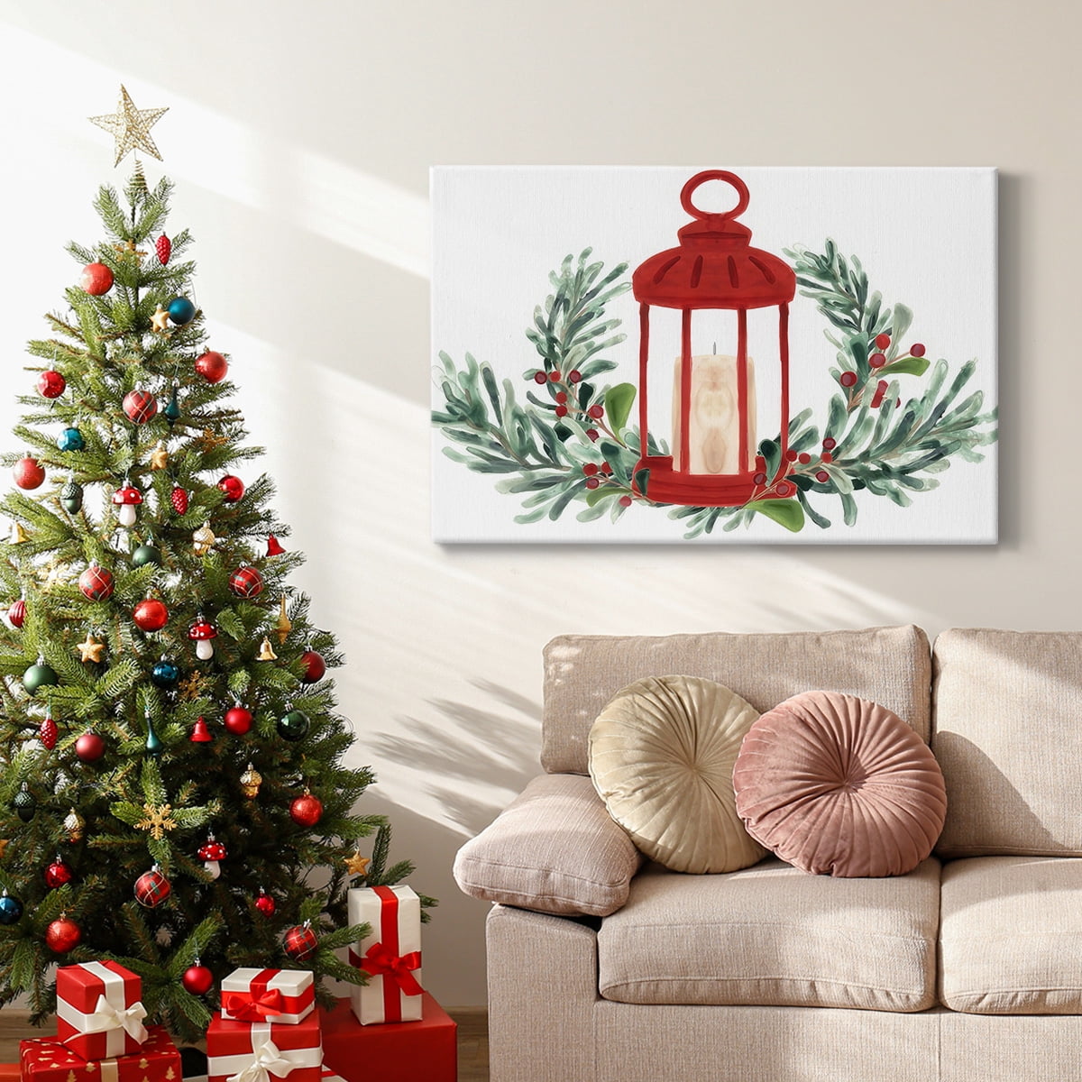Woodland Holiday Collection A- Gallery Wrapped Canvas