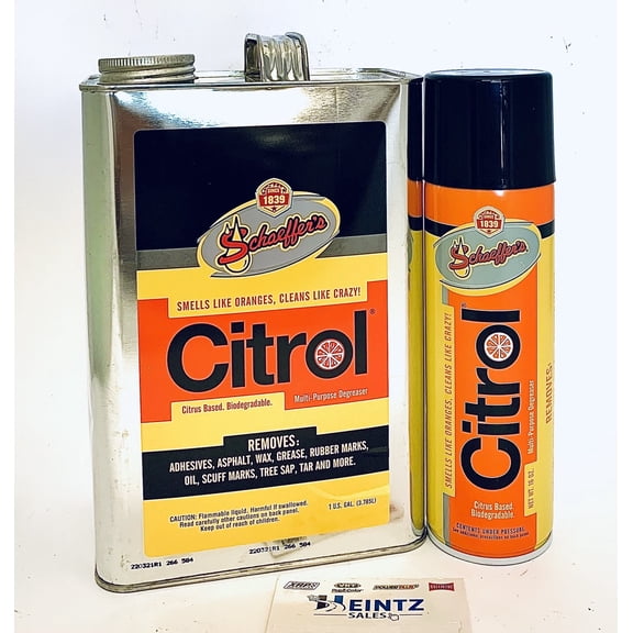 Schaeffer's Citrol 266-1 gallon & 16oz Aerosol Multi-purpose Degreaser & Cleaner