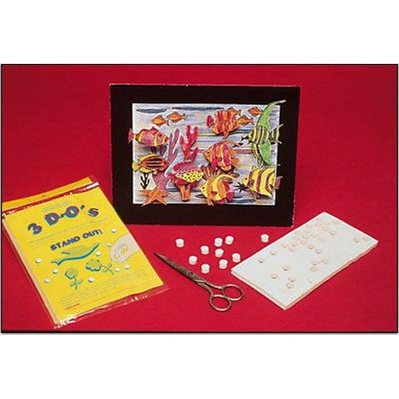 (Price/100 /Pack)S&S Worldwide 3-D Foam Adhesive Dots