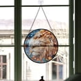 thumbnail image 3 of Lioness Ornament Christmas 2025, Lioness Stained Glass Window Hanging – Artistic Handmade Glass Ornament, Perfect for Nature Lovers, 3 of 5