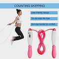 thumbnail image 2 of Counting Skipping Rope Jump Ropes Sport Fitness Exercise Tool Fast Speed Counting Rope Skipping Wire, Red, 2 of 7