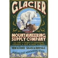 thumbnail image 1 of Glacier National Park, Montana, Mountain Goat Vintage Sign (12x18 Wall Art Poster, Room Decor), 1 of 3