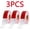 3pcs, variant on 2pcs Red and White Reflective Tape, Waterproof Self-Adhesive Safety Strip for Cars, Trucks, Trailers and Bikes, Easter Gifts, High Visibility for Night Driving and Vehicle Annual Inspection, 100ft