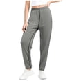 thumbnail image 2 of Tween Girls Active Joggers Lightweight Quick-Dry Elastic Waist Trousers with Side Stripes for Running Sports Outfits, 6Y-15Y, 2 of 6
