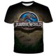 thumbnail image 1 of Camisetas de dinosaurios de dibujos animados para niños y niñas, camisetas de moda de verano 2022, camisetas sueltas de Parque Jurásico para bebés, camisetas, ropa 1-14 Y11T Gao Jinjia LED, 1 of 2